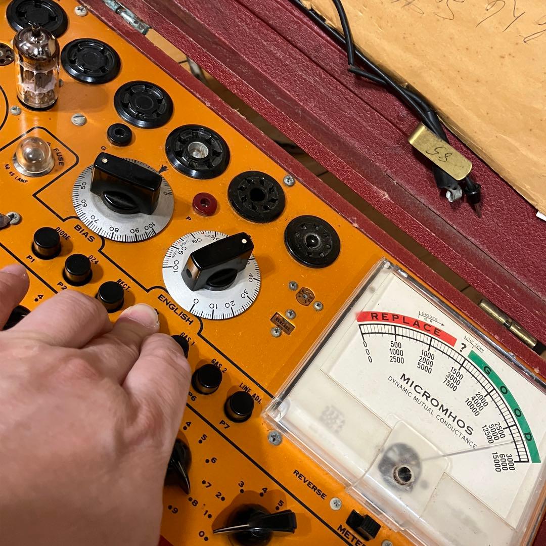 SIEMENS E83CC NOS×3 + ECC83 1本 真空管セット