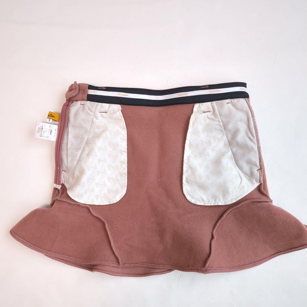 美品 レザレクション ゴルフ ウォームぺプラムスカート パンツ 2点組 裏起毛