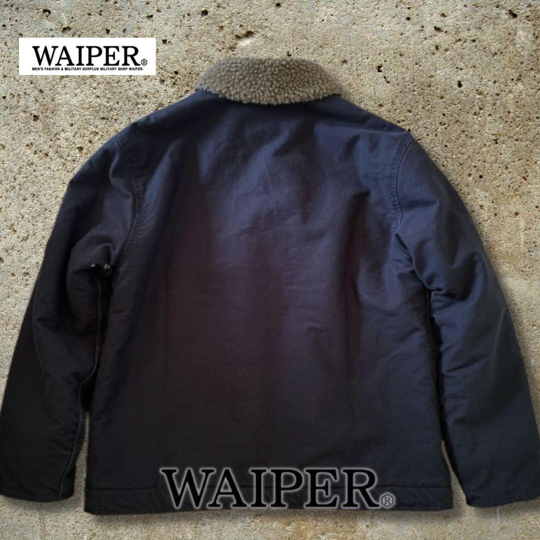『米海軍』WAIPER.inc(ワイパーインク)N-1デッキジャケット