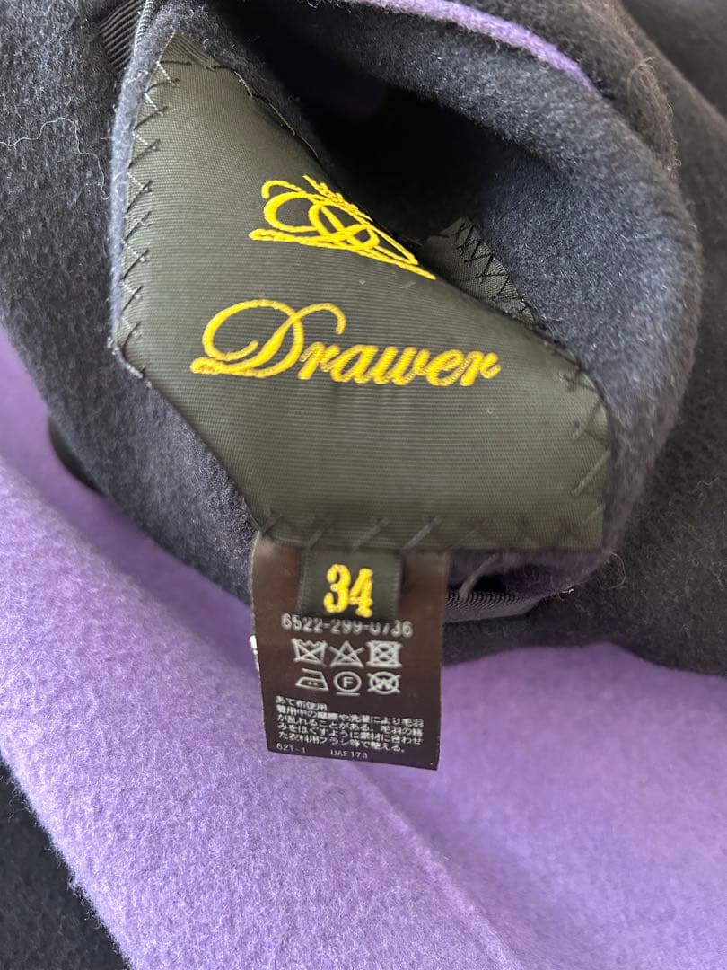 Drawer ドゥロワーリバーシブルコート★ ブラミンク BLAMINK