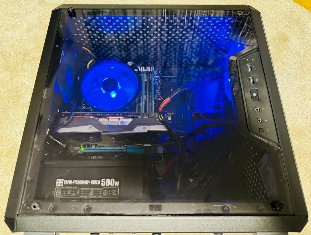 自作デスクトップPC Win 11 SSD Office 2021付き