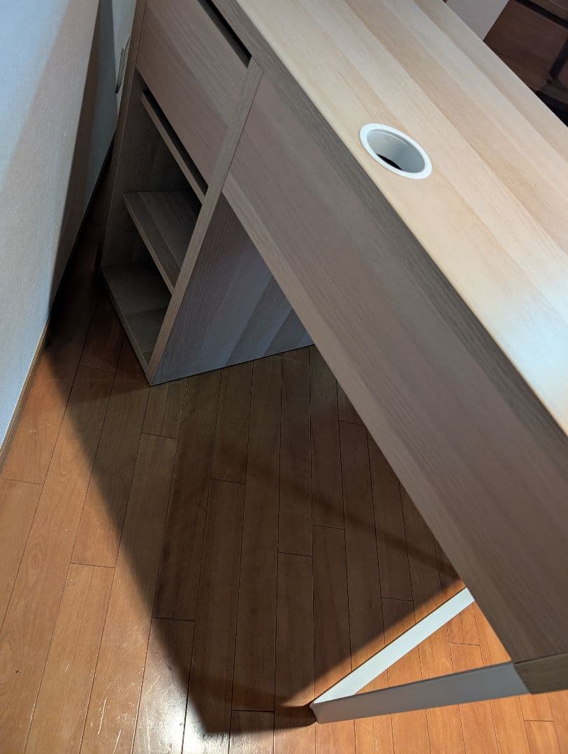 《送料込》IKEA ミッケ デスク 収納 机 学習机 事務デスク テーブル