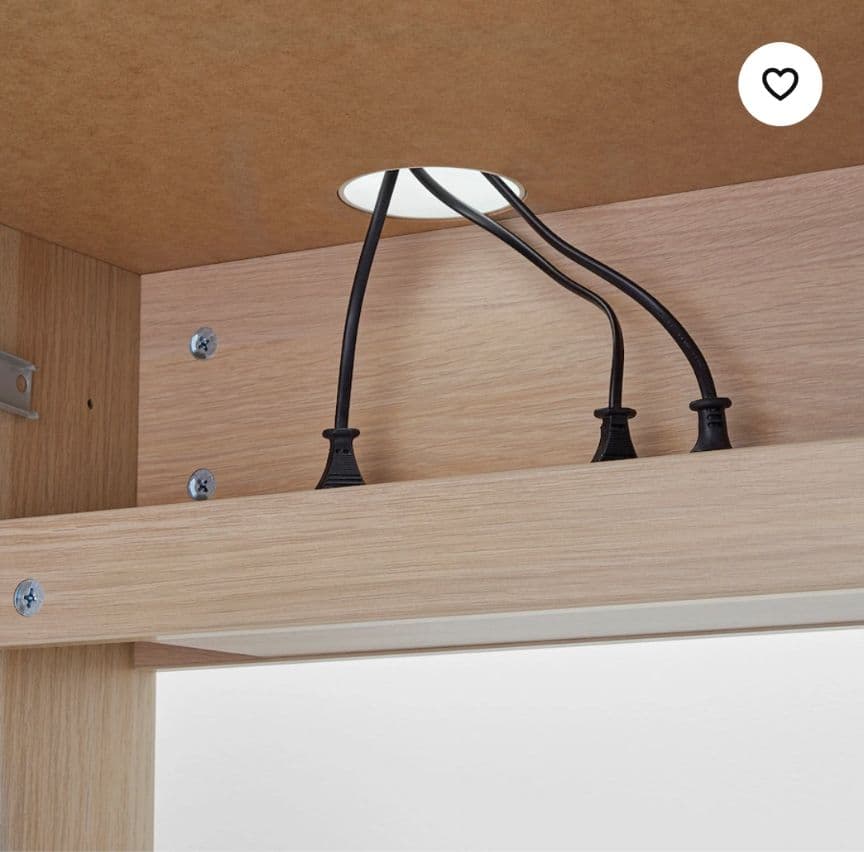 《送料込》IKEA ミッケ デスク 収納 机 学習机 事務デスク テーブル