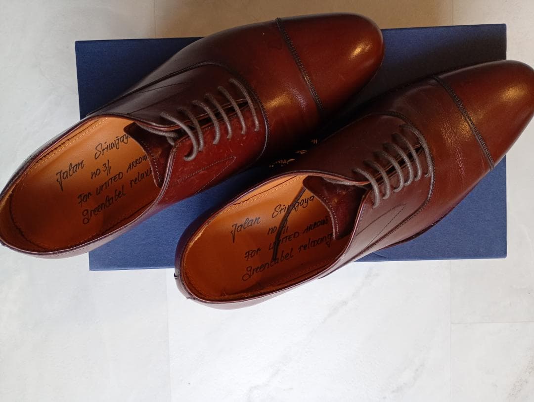 【極美品】ジャランスリウァヤ ストレートチップ 40 ダイナイトソール