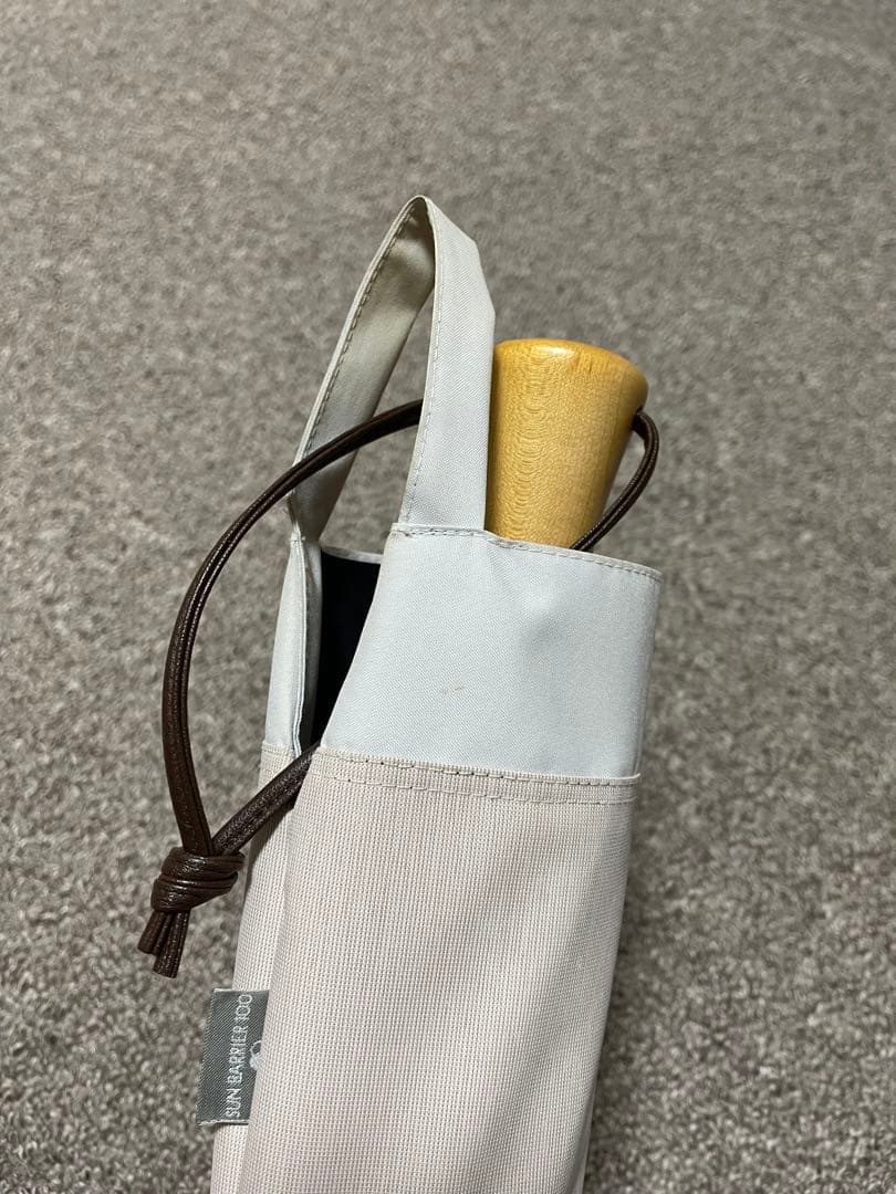 サンバリア100 日傘 折りたたみ 2段折り ピンク