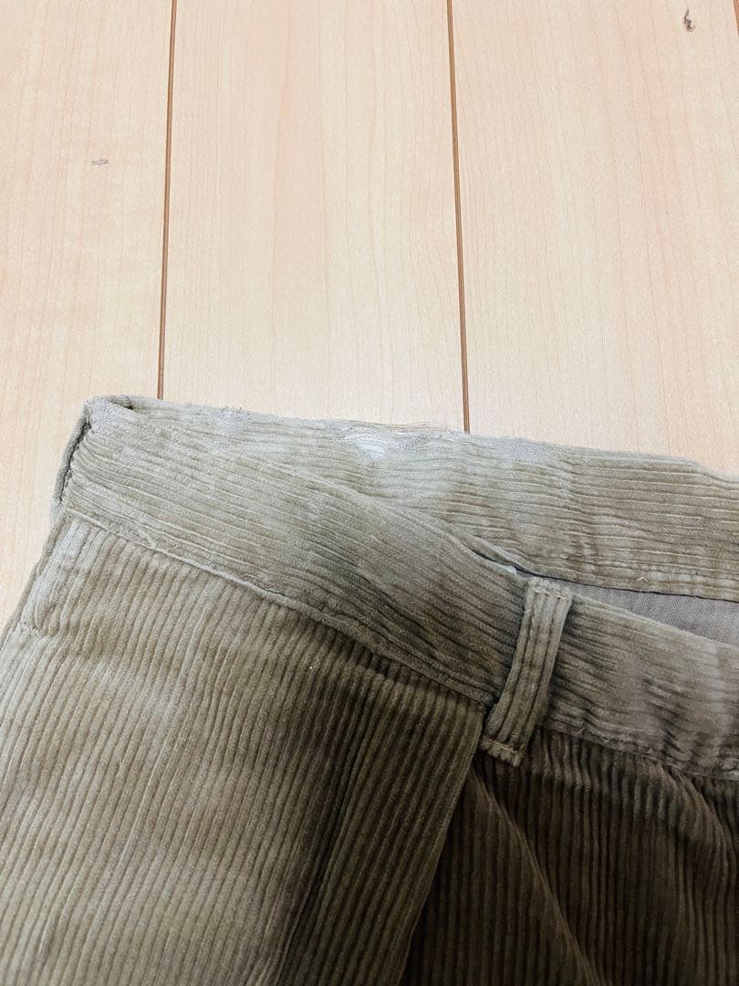 希少 80s 90s USA製 ラルフローレン 2タック コーデュロイパンツ