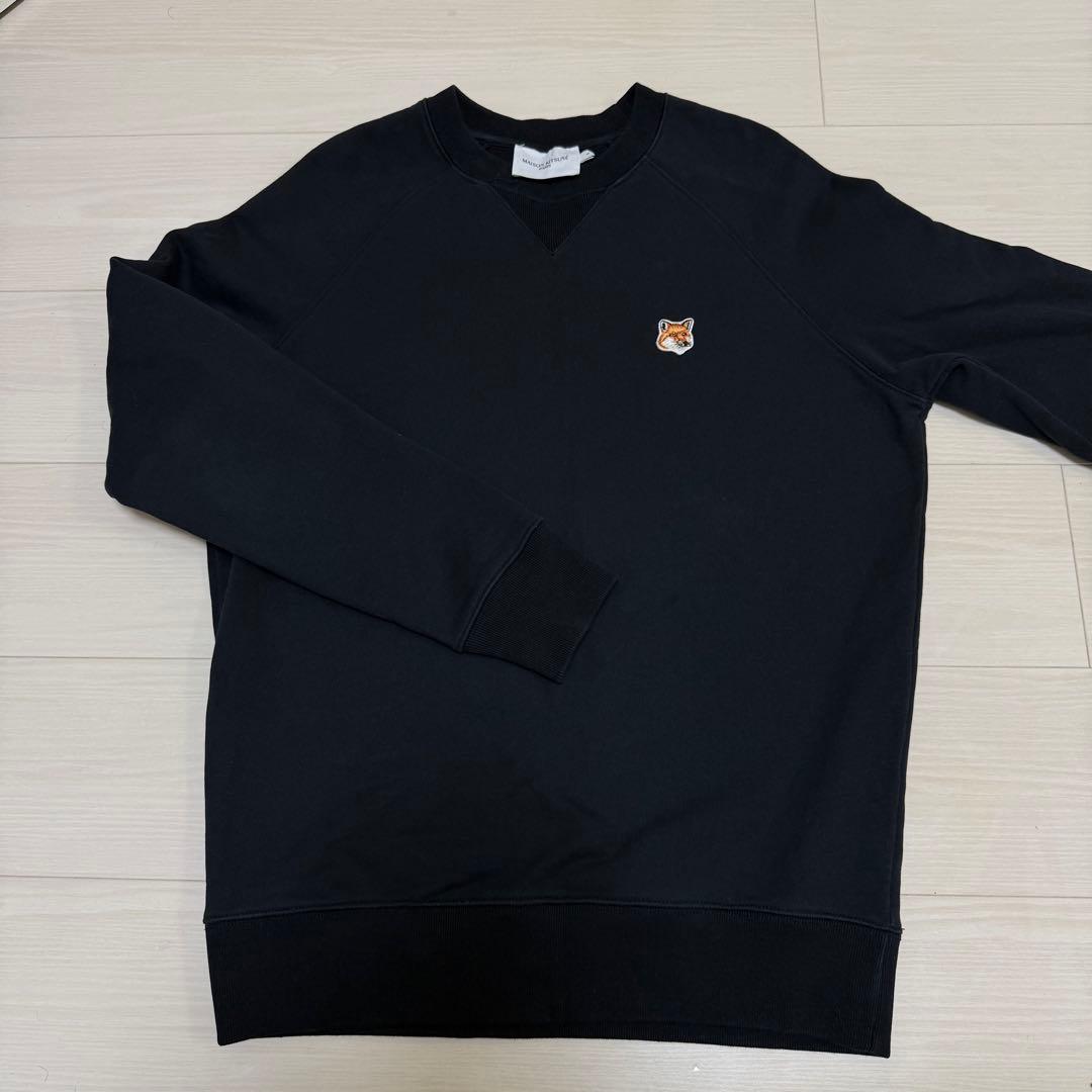 メゾンキツネ トレーナー S ネイビー