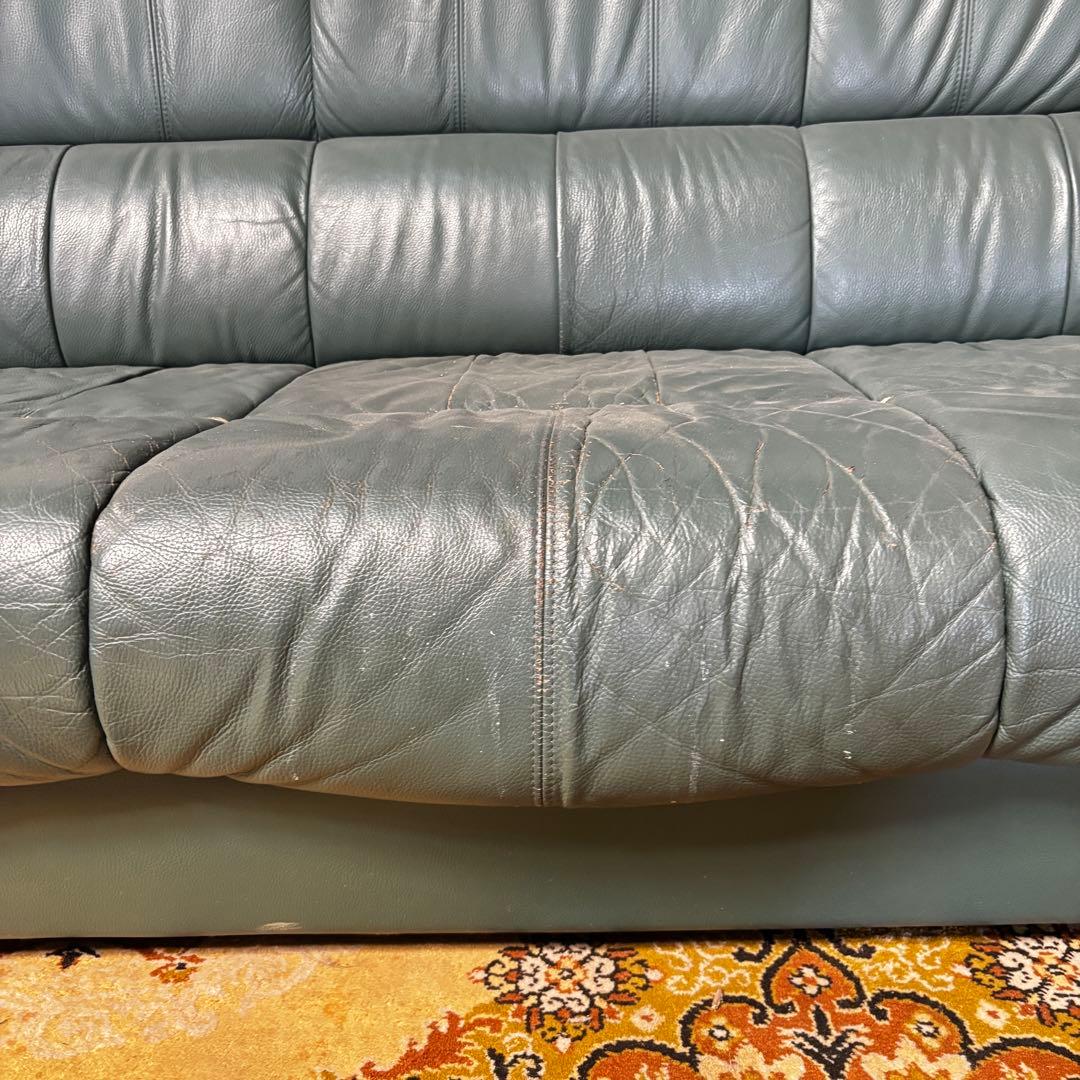 ꧁LNAX꧂3人掛けアームソファ 肘置き 肘掛け レザー 合成皮革 リビング