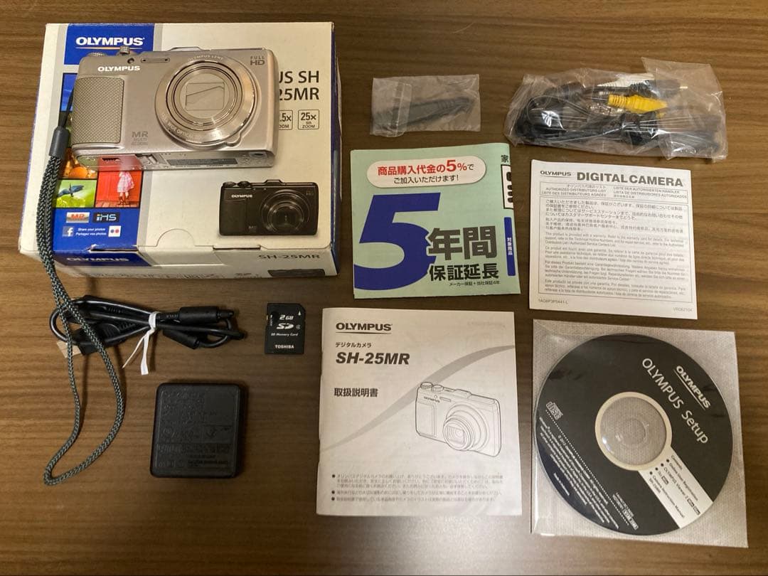 ✨美品✨OLYMPUS SH-25MR バッテリー、SDカード付き