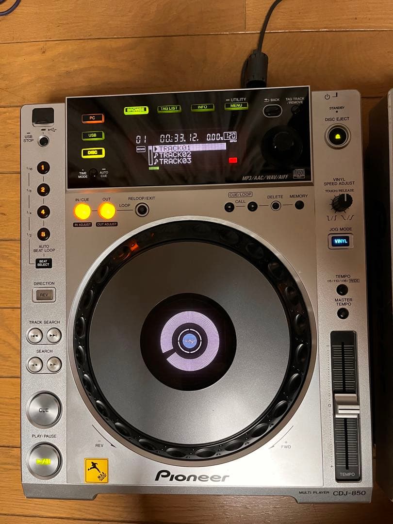 Pioneer CDJ-850 メンテナンス済み