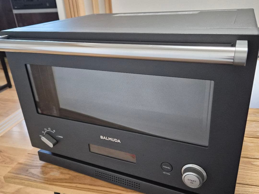 美品 2021年製 K04A-BK BALMUDA オーブンレンジ