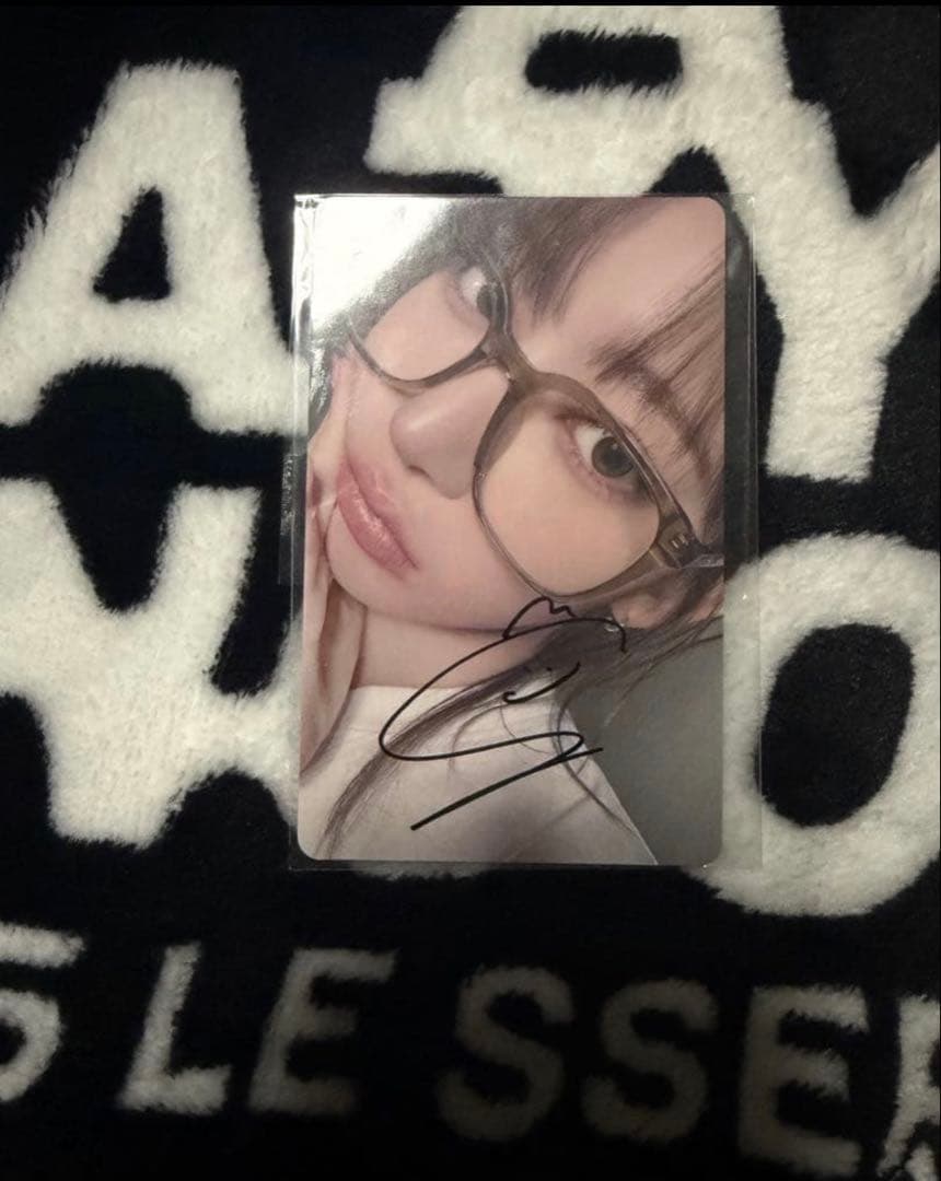 lesserafim　サクラ　HOT weverse 当選　直筆サイン　トレカ