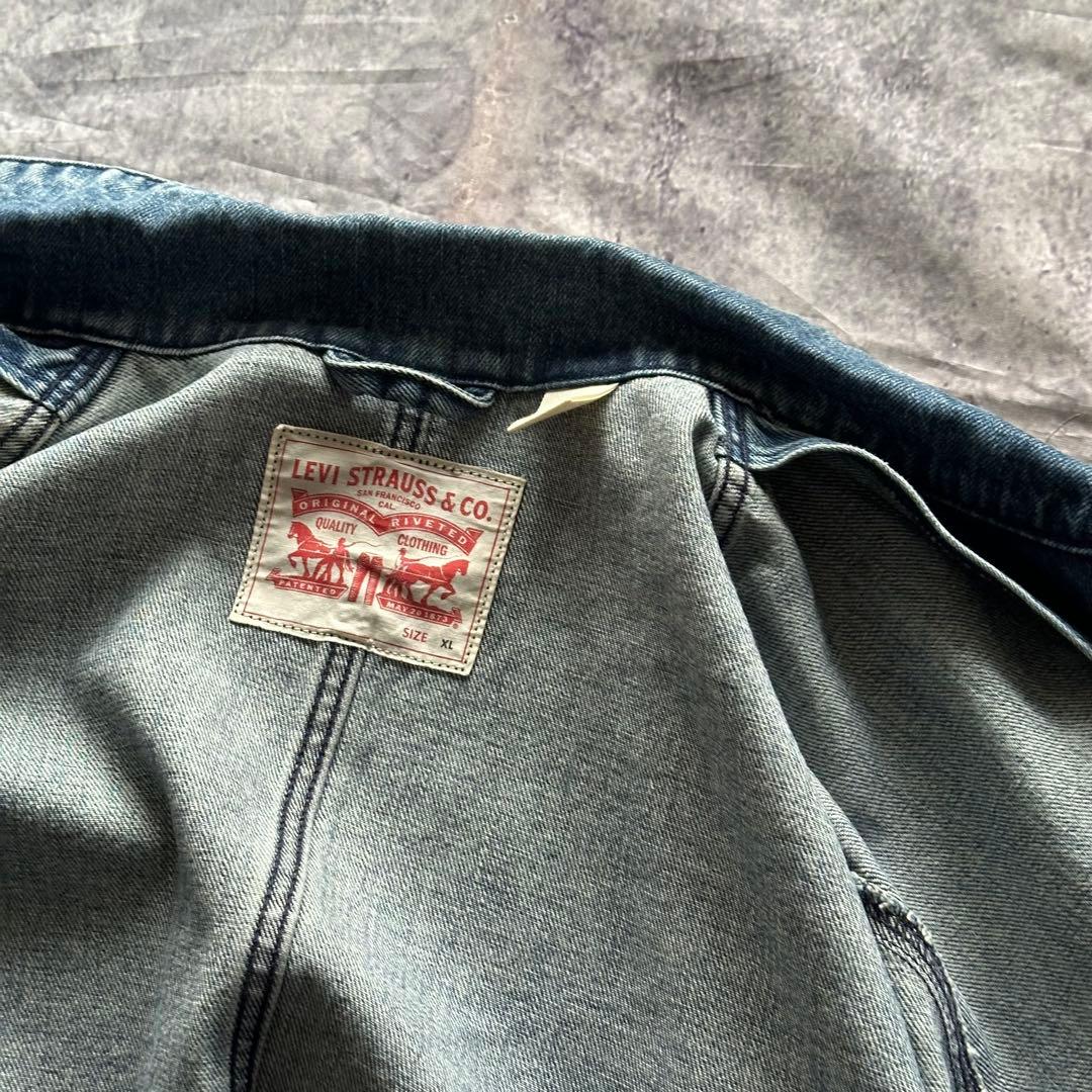 【美品】Levi's リーバイス カバーオール デニムジャケット XL
