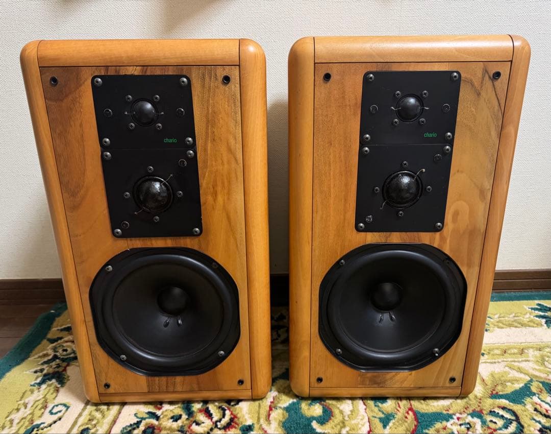 Chario Hiper 3X イタリア製　ブックシェルフ　3ウェイスピーカー