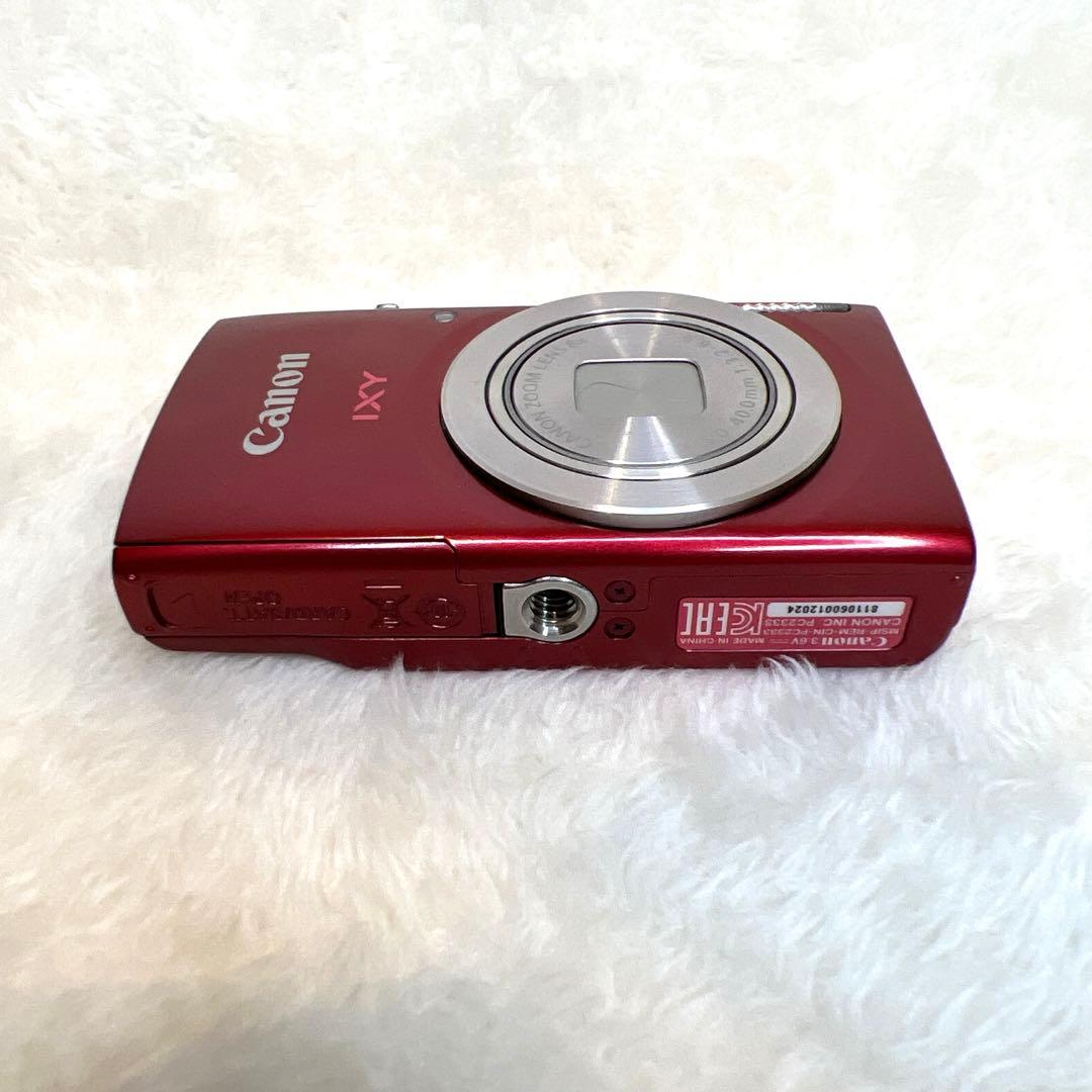 Canon キャノン IXY 200 レッド イクシー デジタル カメラ
