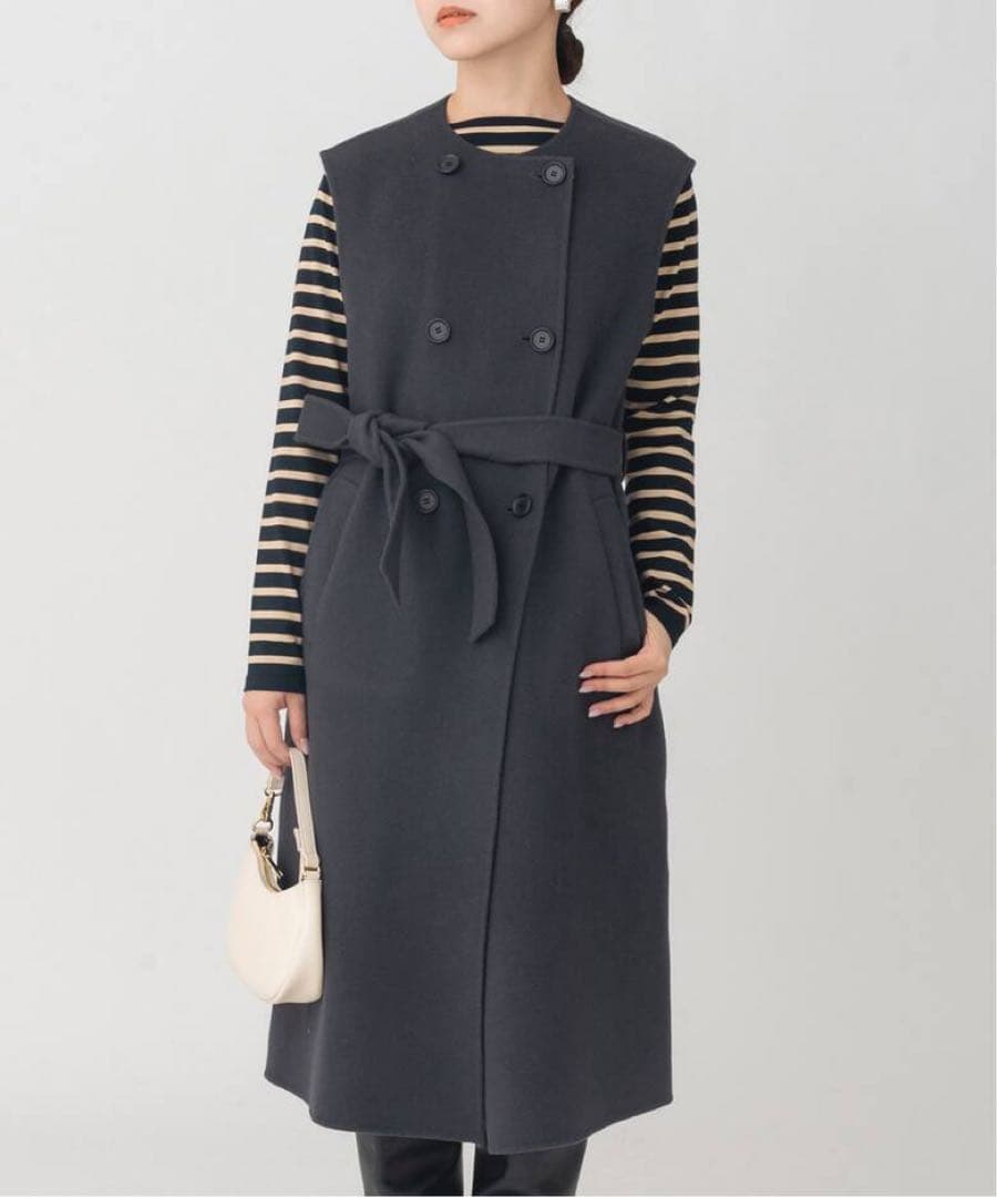 美品　IENA イエナ♡ダブルフェイス ジレ