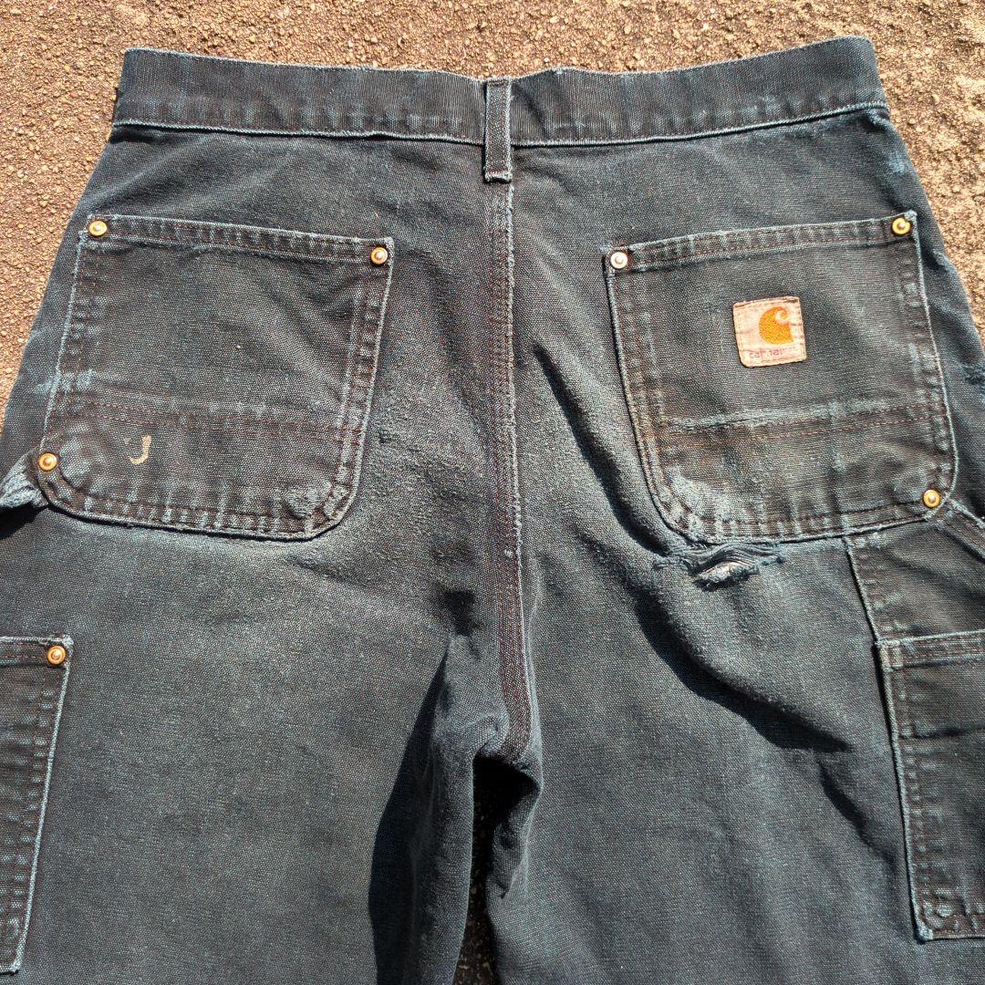 No.304　カーハート　ダブルニー　30×30 ボロ　雰囲気抜群　USA製
