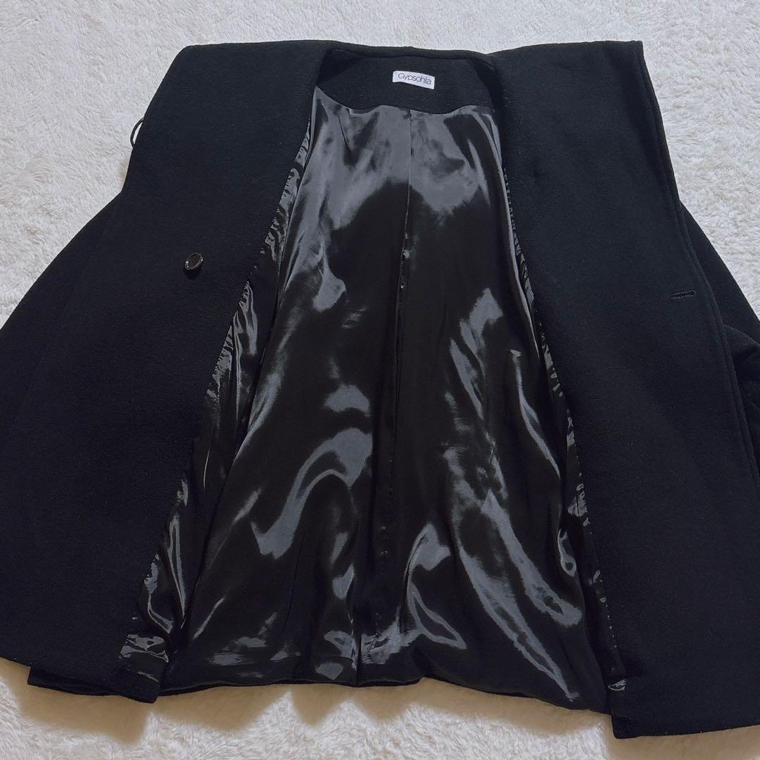 [美品]gypsohila ジプソフィア　ショートオペラコート ブラック