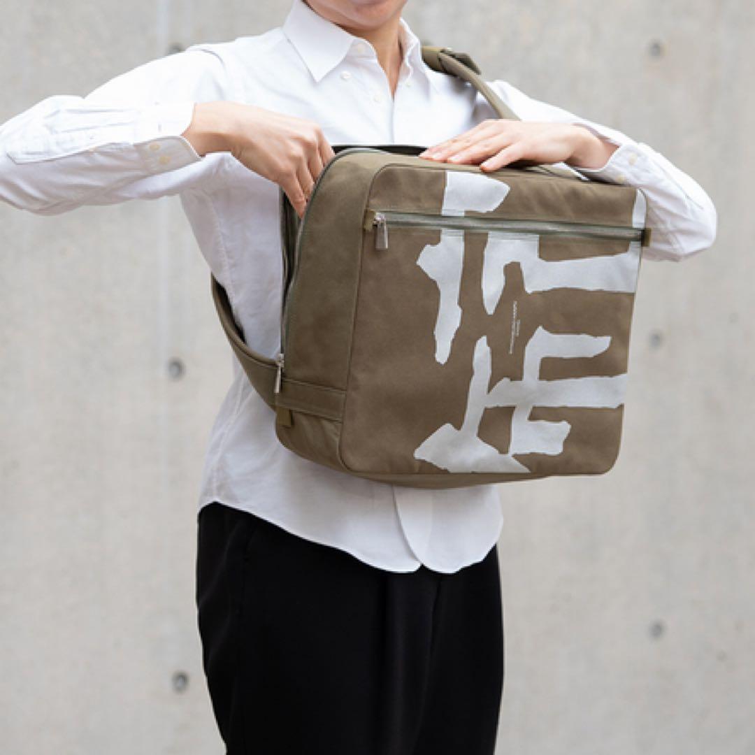 一澤信三郎帆布　ショルダーバッグ　ワンショルダー　グレー　A4対応　ファスナー