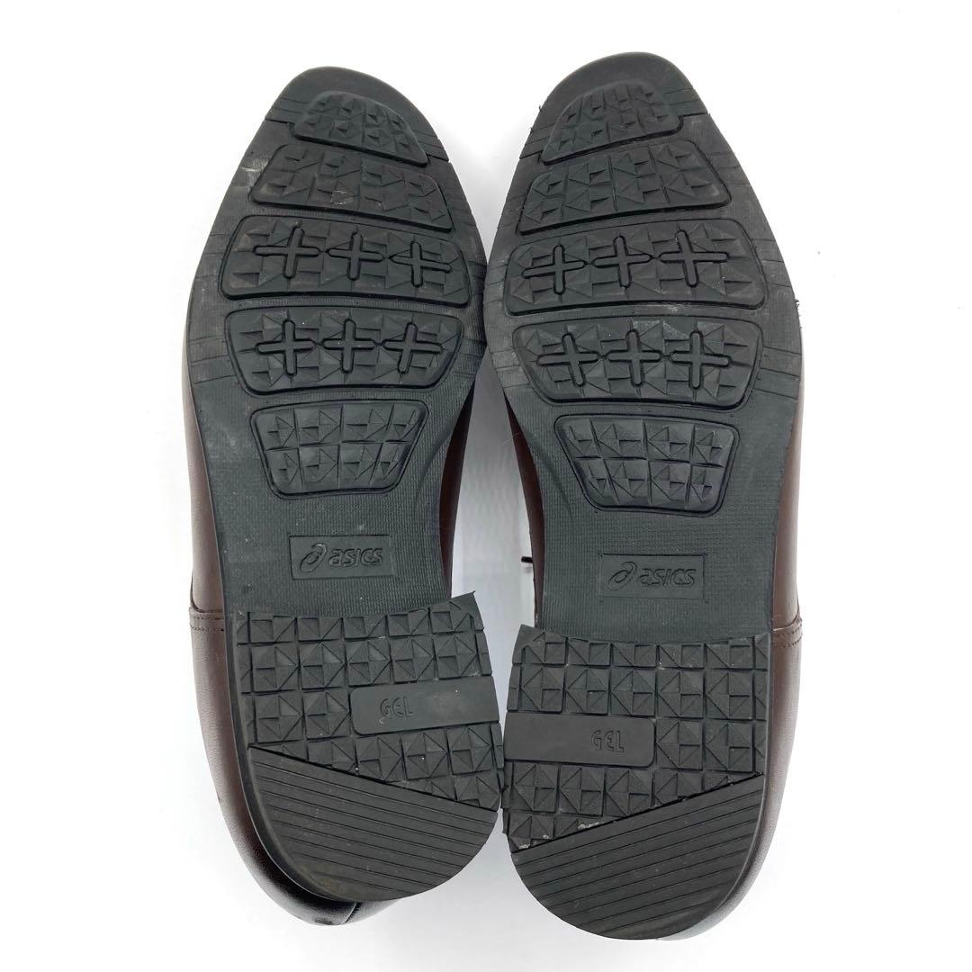 【美品】アシックス　ランウォーク　ビジネスシューズ　ストレートチップ　27cm
