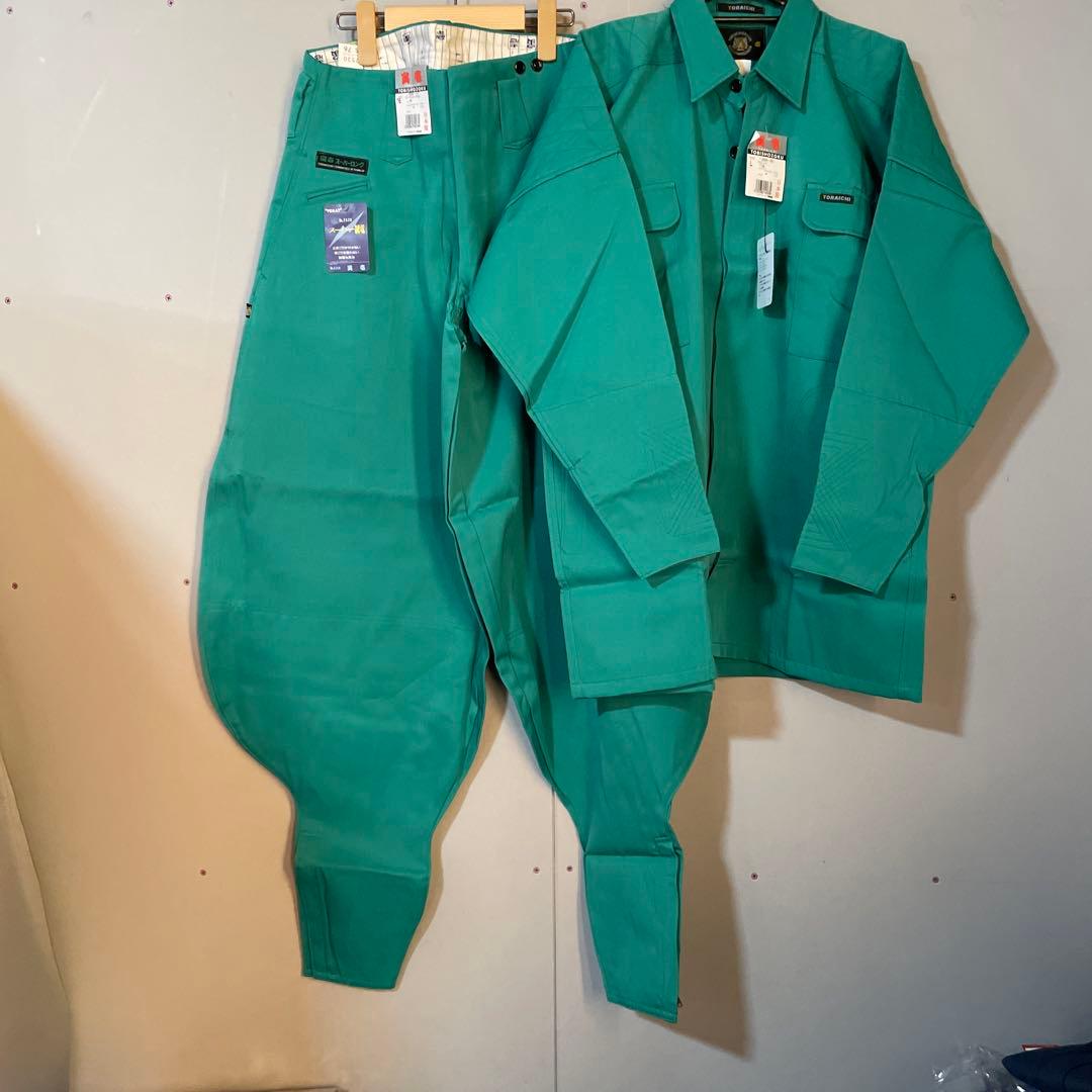 寅壱　スーパーロング　w76上下　L 鳶　作業着 高級 激安