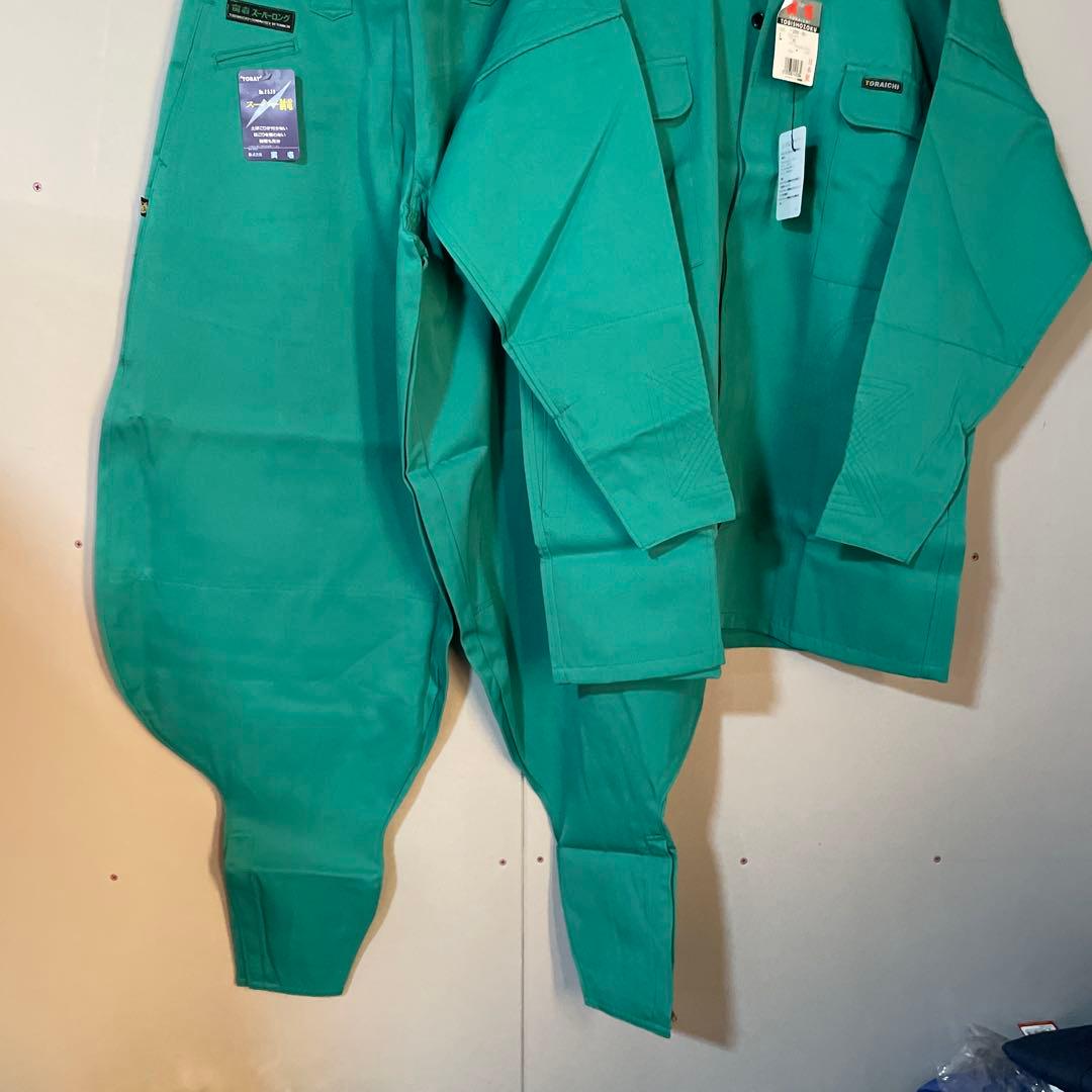 寅壱　スーパーロング　w76上下　L 鳶　作業着 高級 激安