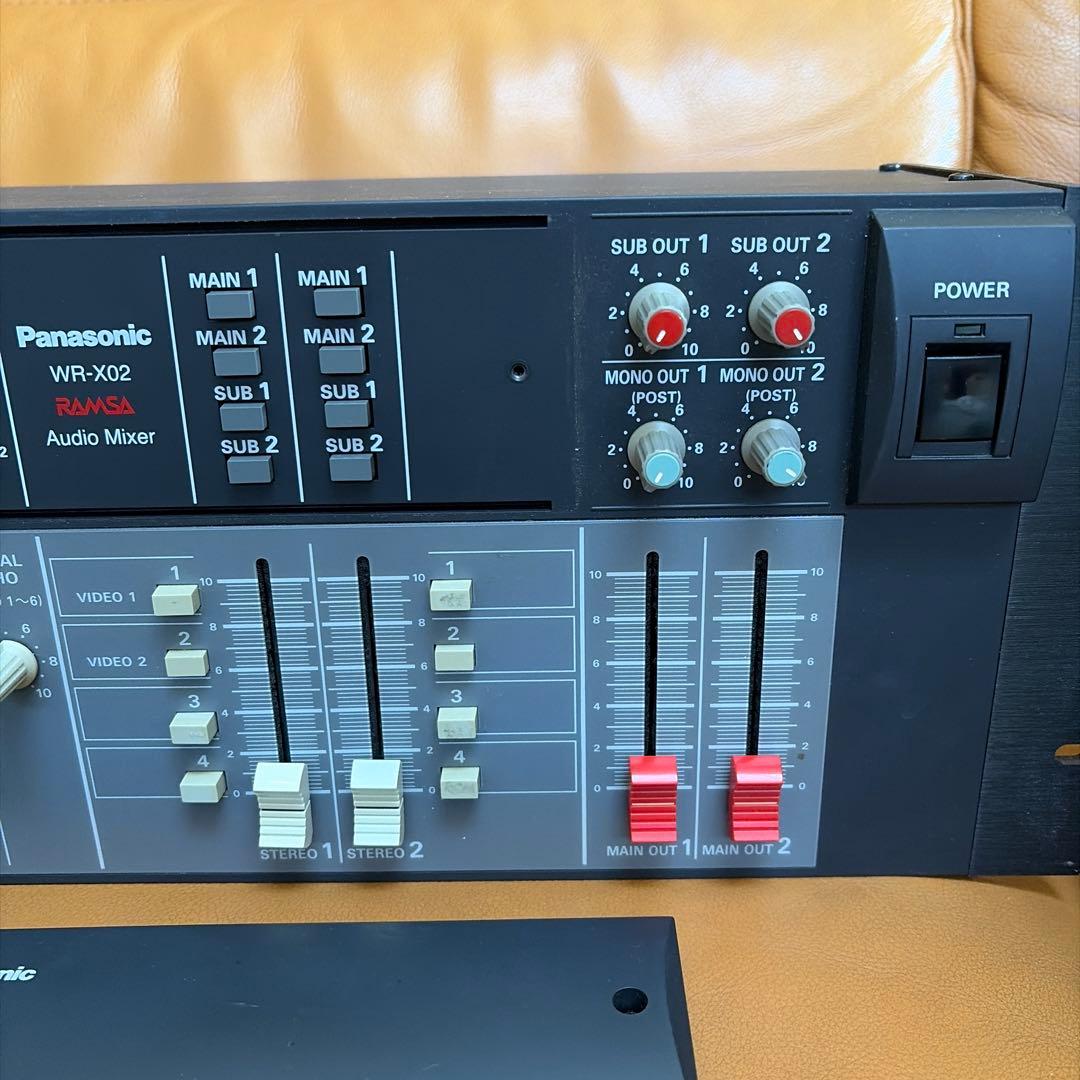 RAMSA パナソニック コンパクトミキサー　WR-X02 オーディオミキサー