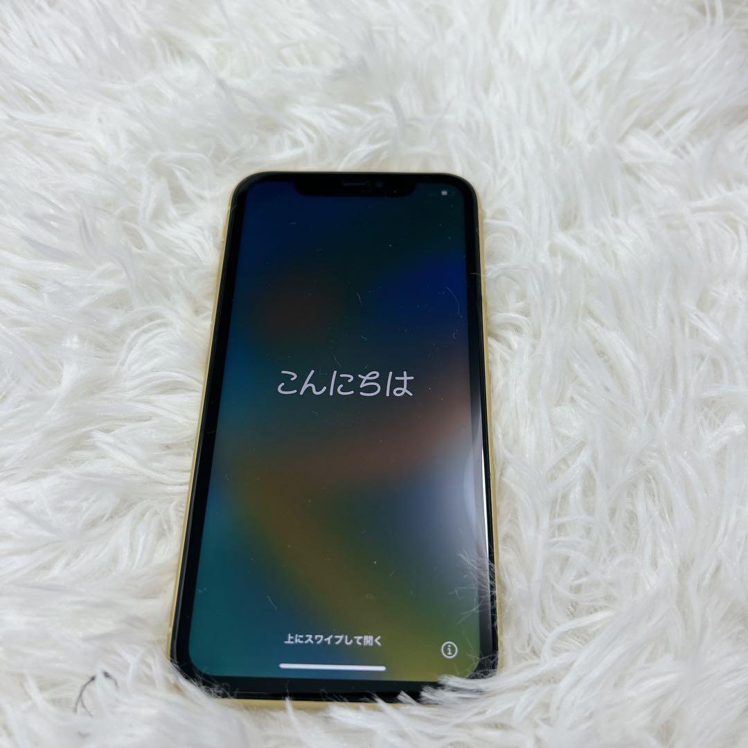 iPhone11 256GB イエロー SIMフリー 画面交換済