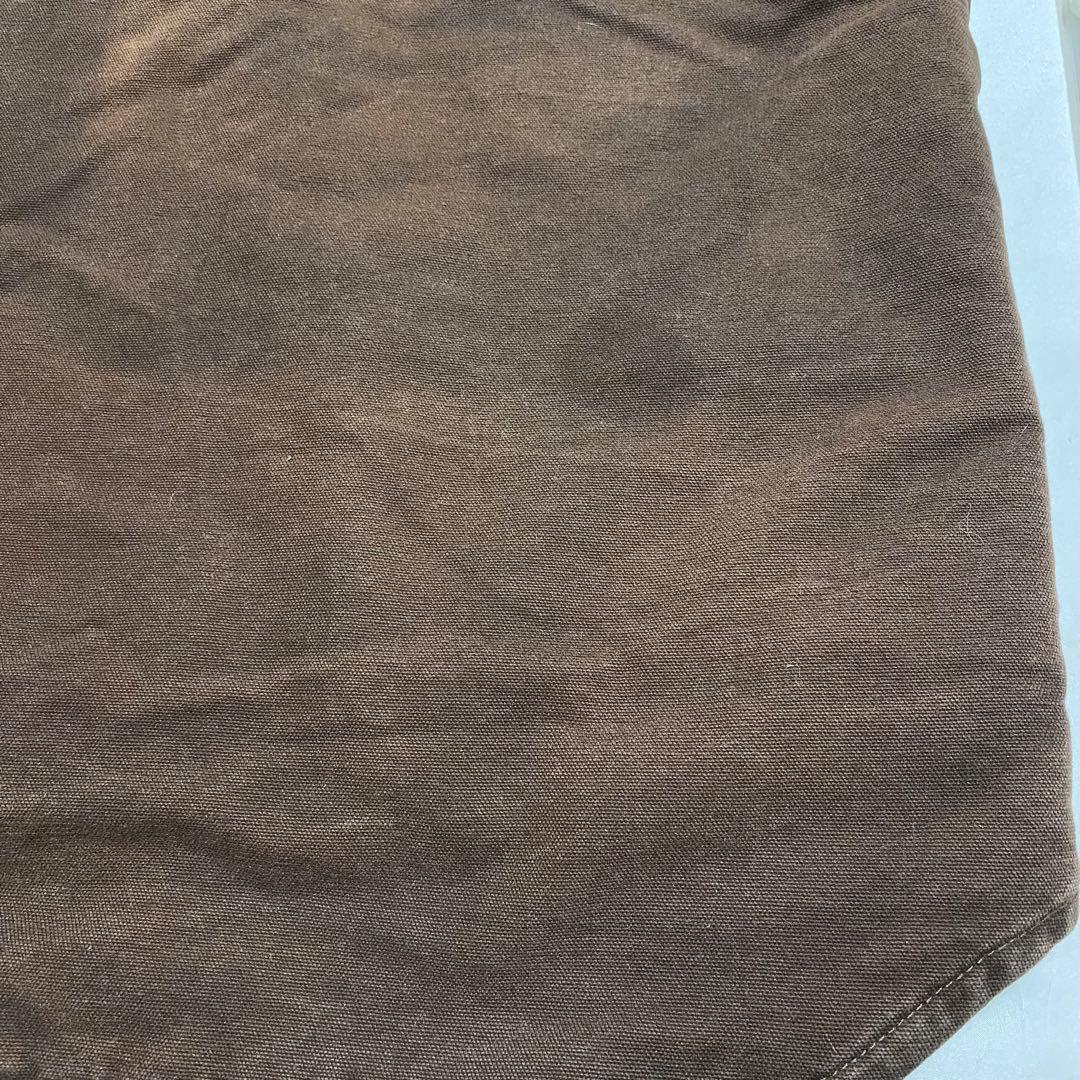 Carhartt ダックベスト 中綿キルティング V02 ダークブラウン L