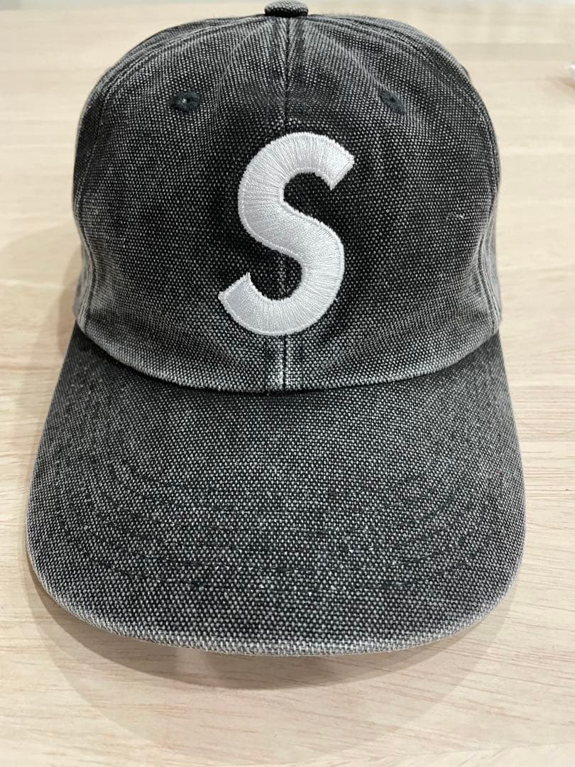 U*様 Supreme デニムキャップ ブラック/グレー