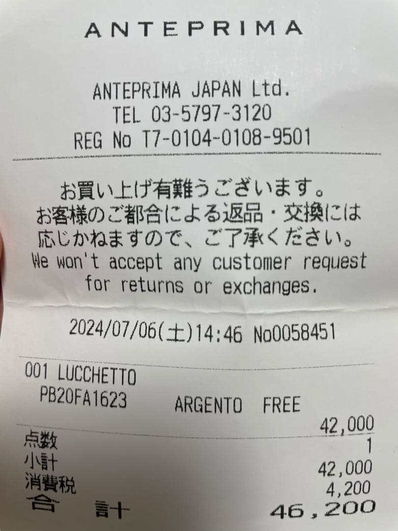 ANTEPRIMA ルッケットチェーンバック