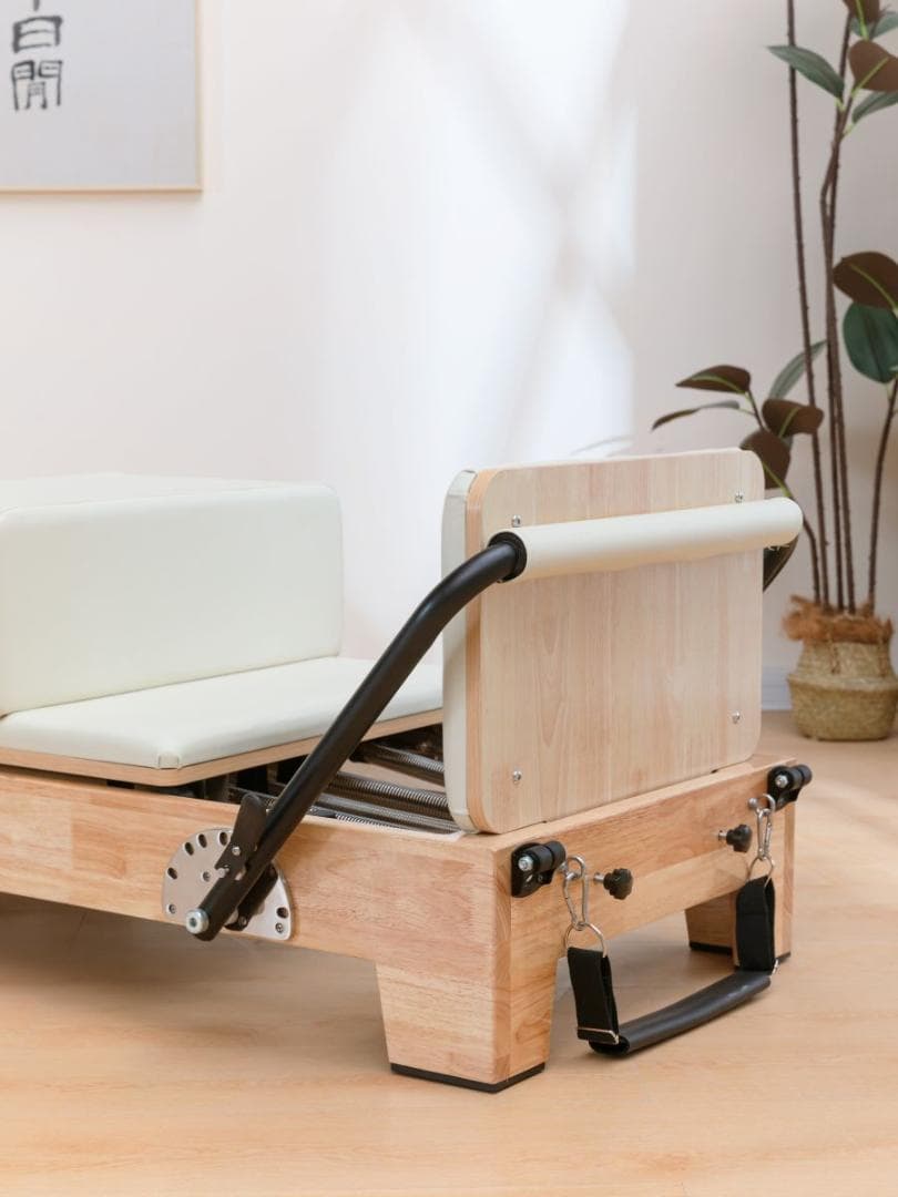 新品ウッドフォルダブルピラティスリフォーマー セット