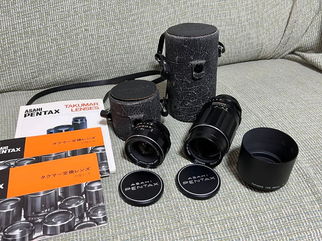 【セット】ペンタックス PENTAX TAKUMAR 135mm 35mm