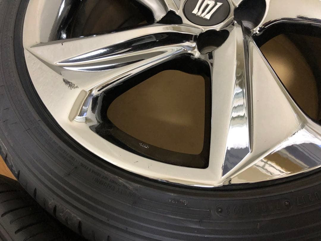 220系 クラウンRS 純正ホイール 18インチ スパッタリング