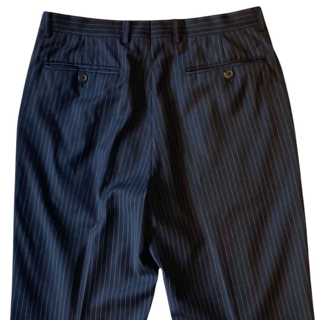 良品！⭐️ポールスミスDELFINOSuper120‘sセットアップスーツ L