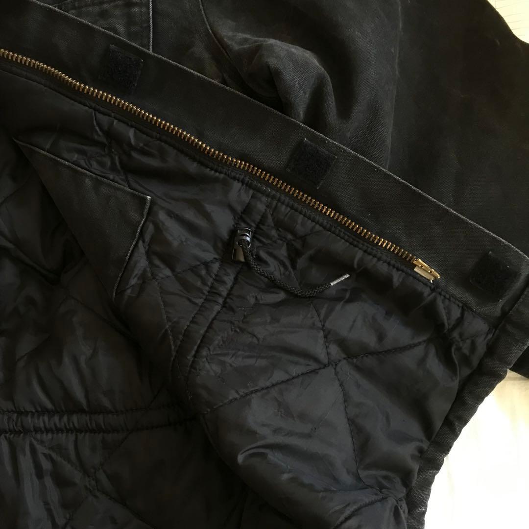 Carhartt C26 BLK トラディショナルコート BLACK 企業ロゴ