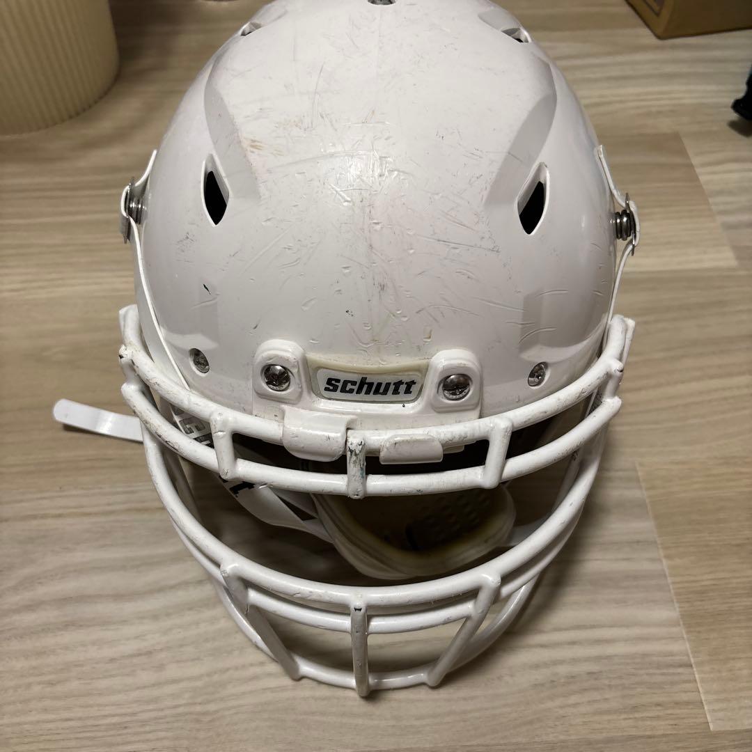 Schutt アメリカンフットボール ヘルメット 白　M