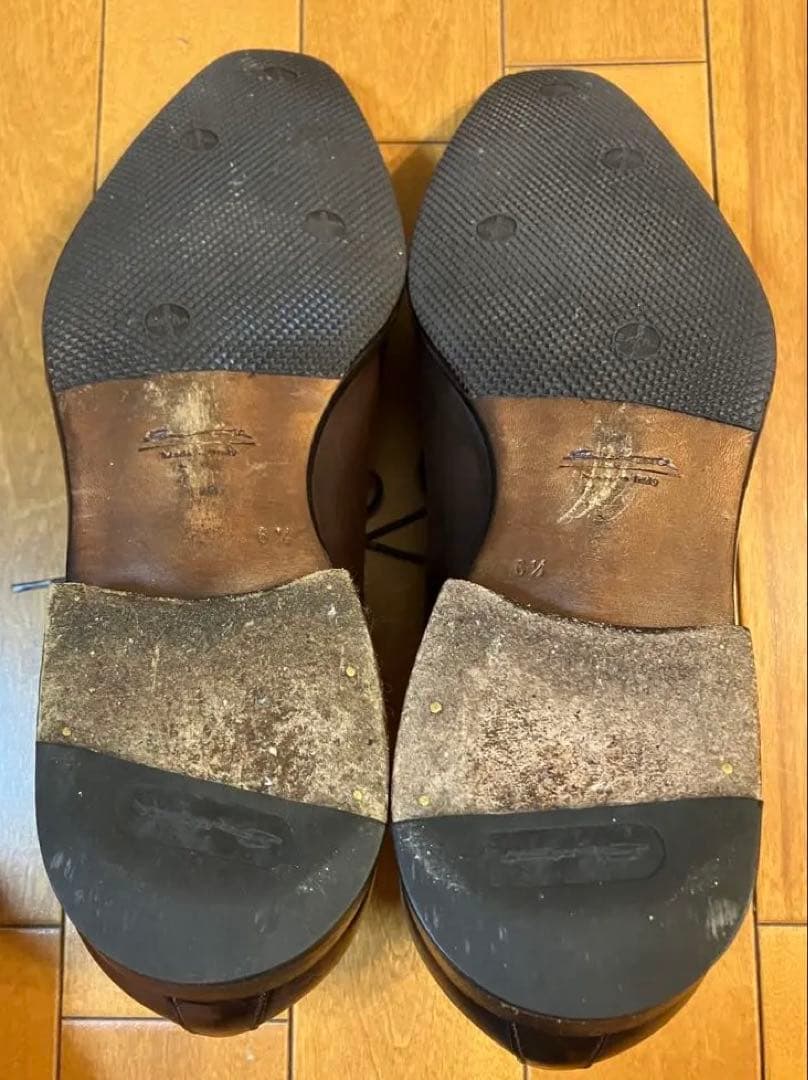 お値引き, 美品⭐️サントーニ　ドレスシューズ サイズ6 1/2