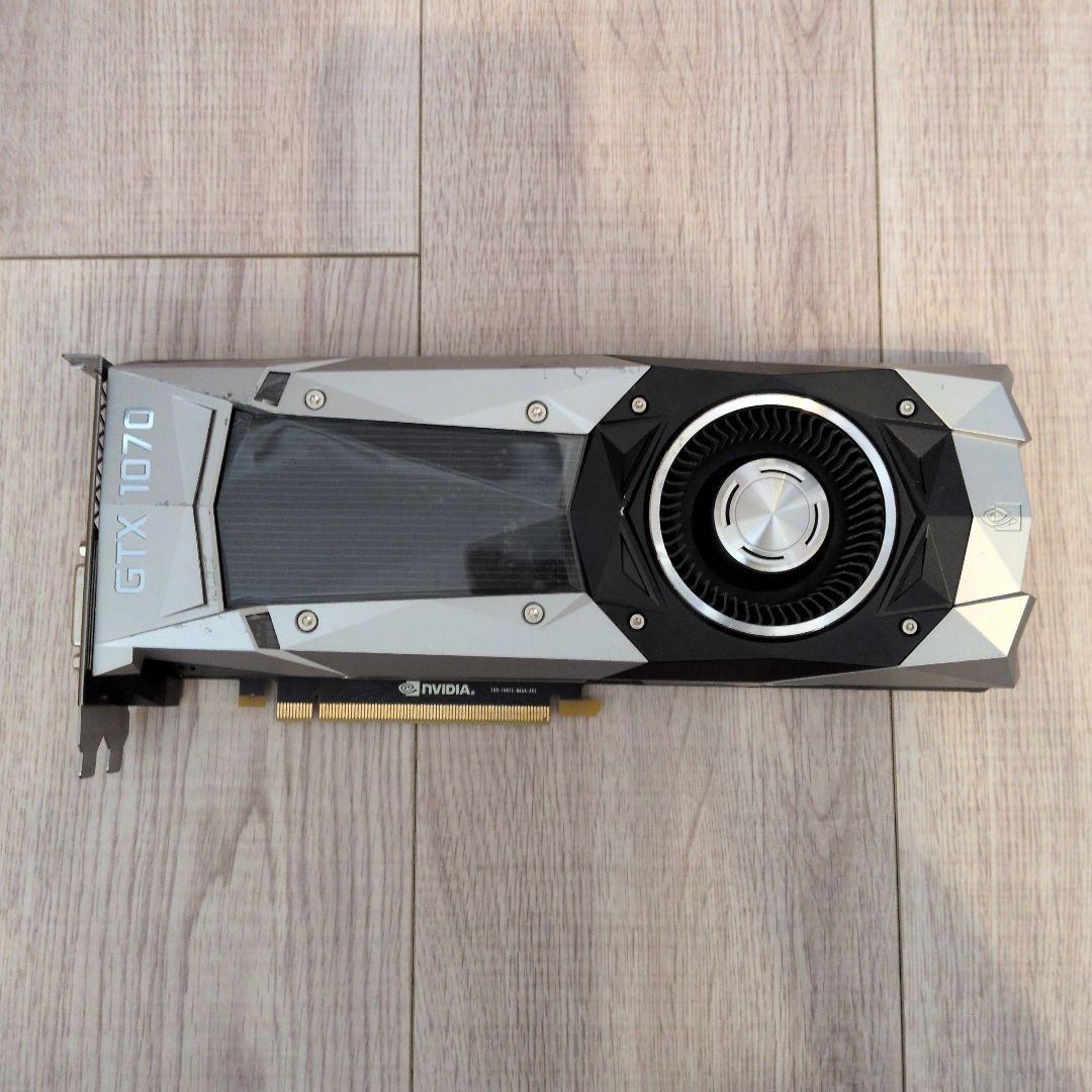 グラフィックボード・グラボ・ビデオカード Nvidia GeForce GTX 1070 Founders Edition
