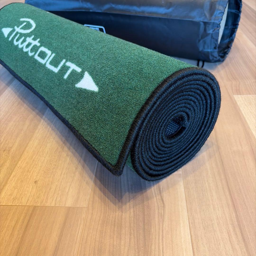 PuttOUT(パットアウト)　ラージパターマット 美品 ケース付