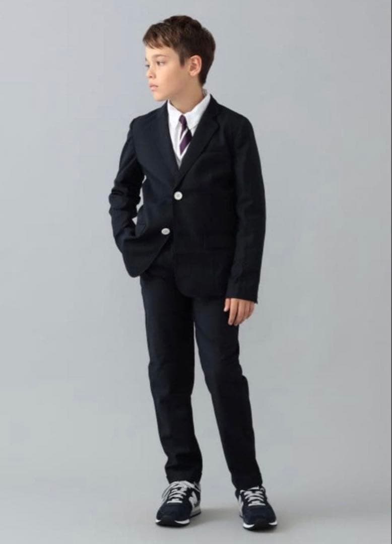 SMOOTHY スムージー セレモニー スーツ 160 ネイビー 濃紺