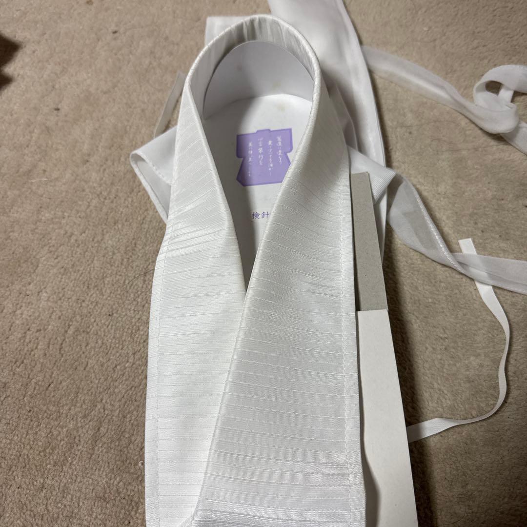 綿絽　夏着物　小紋着物セット 紺色花柄豪華7点セット