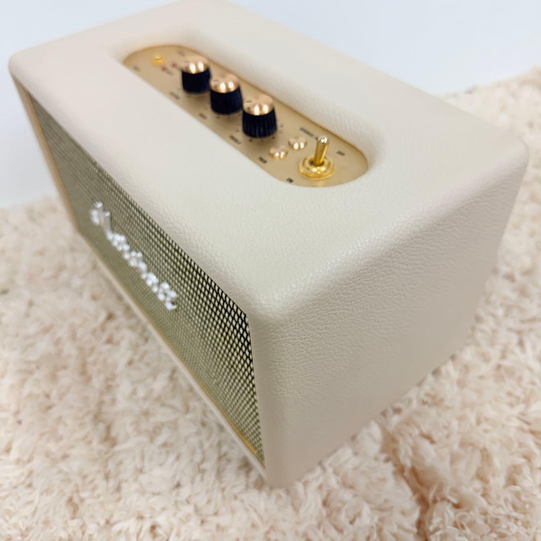極美品 Marshall ACTON Bluetoothスピーカー クリーム