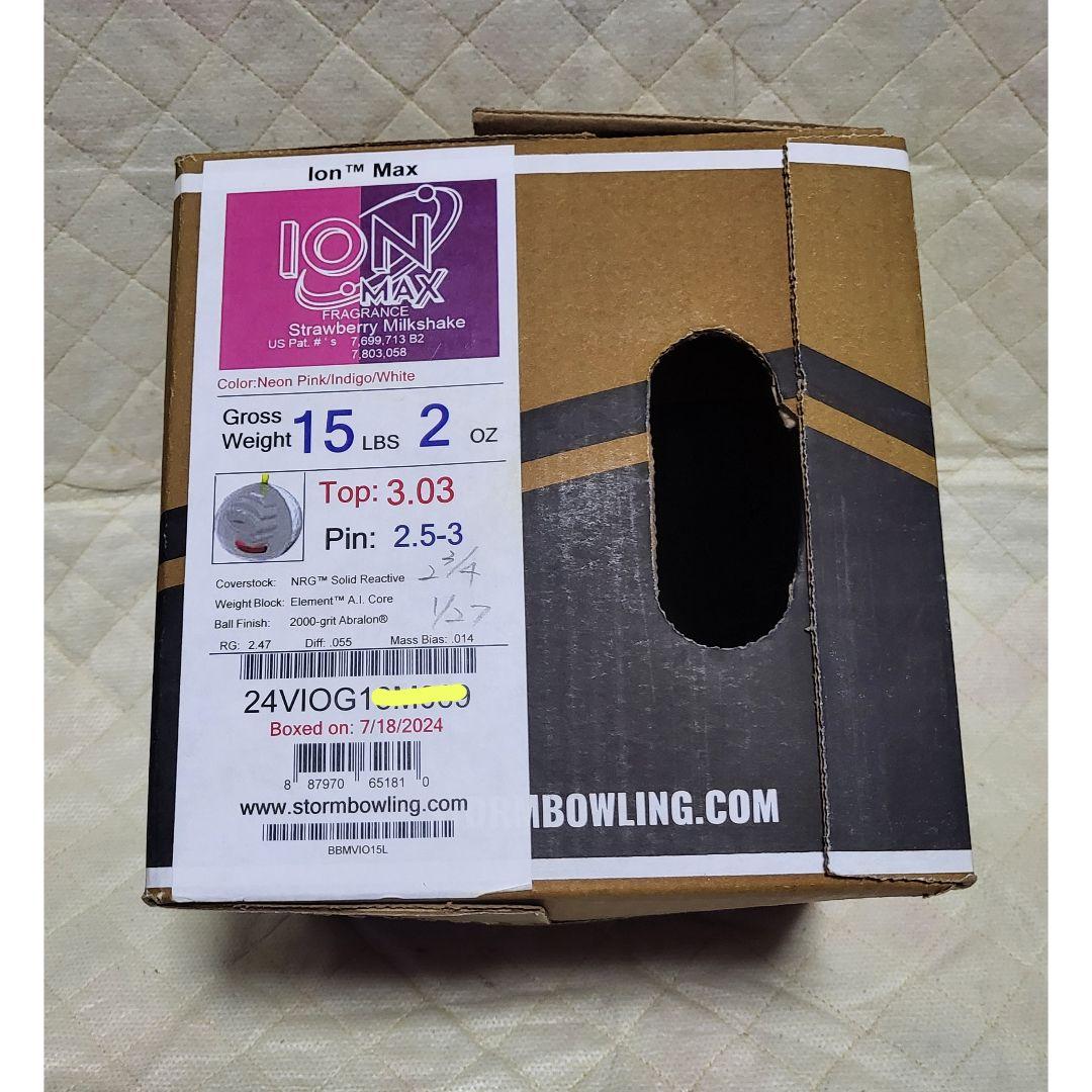 ボウリングボール アイオンマックス 15P
