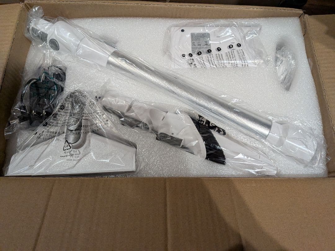 掃除機 コードレス 65Kpa超強力吸引 50分連続稼働 LEDライト 低騒音