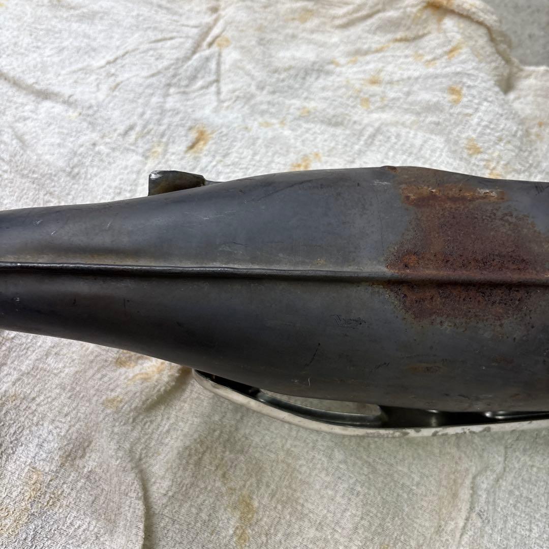 スズキ　純正　レッツ2 ZZ マフラー　ユーロチャンバー　パーツ　アドレス