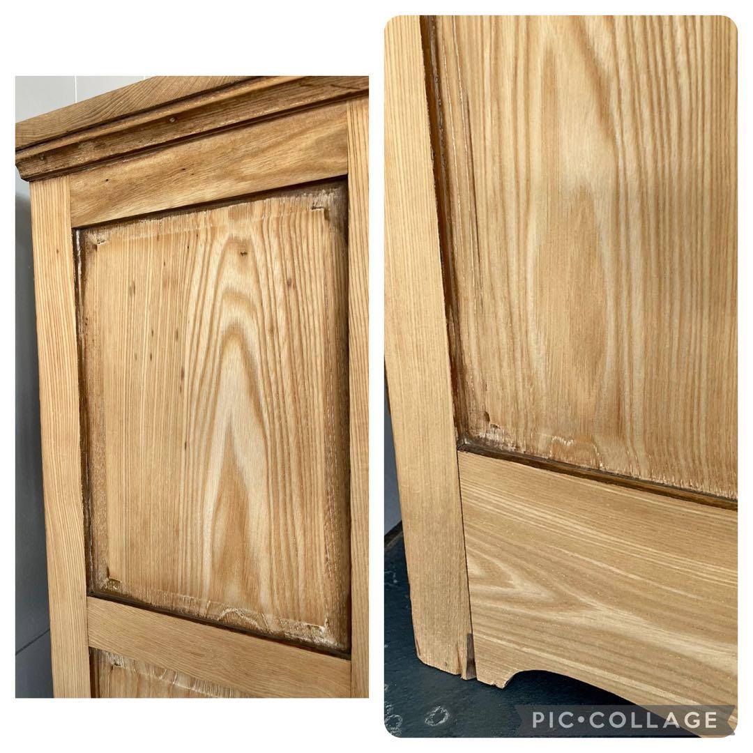 ゆらゆらガラス レトロ 本棚 古民家 古家具 古民具 古道具