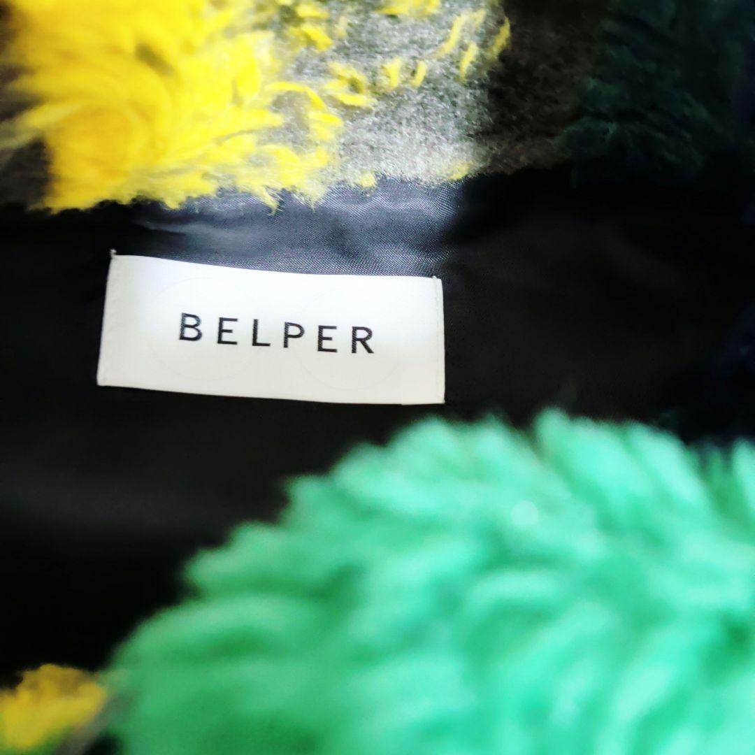 【完売品】【美品】BELPER 　べルパー　ジレ　ファーベスト