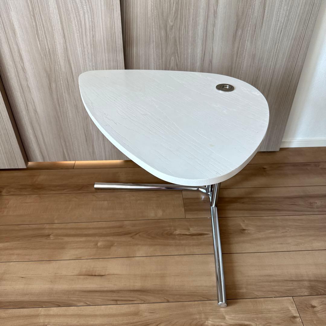 【希少】TECTA（テクタ）サイドテーブル K22 ホワイト　ACTUS