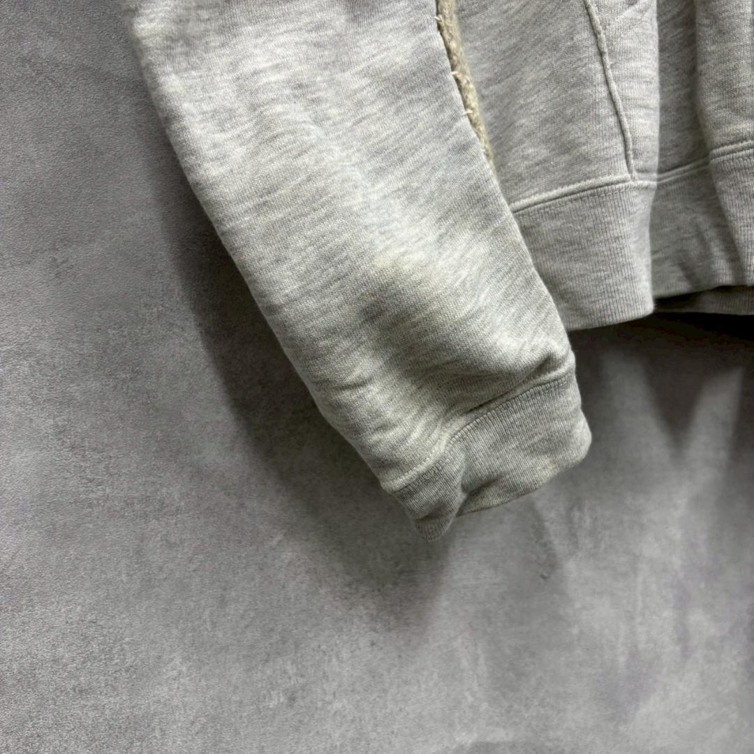 keisuke kanda ニット装飾 象ワンポイントパーカー　 N1163